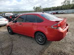 2011 Ford Focus Ses Red vin: 1FAHP3GN2BW142129