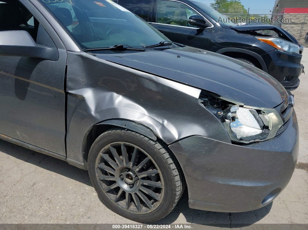 2011 Ford Focus Ses Gray vin: 1FAHP3GN2BW172408