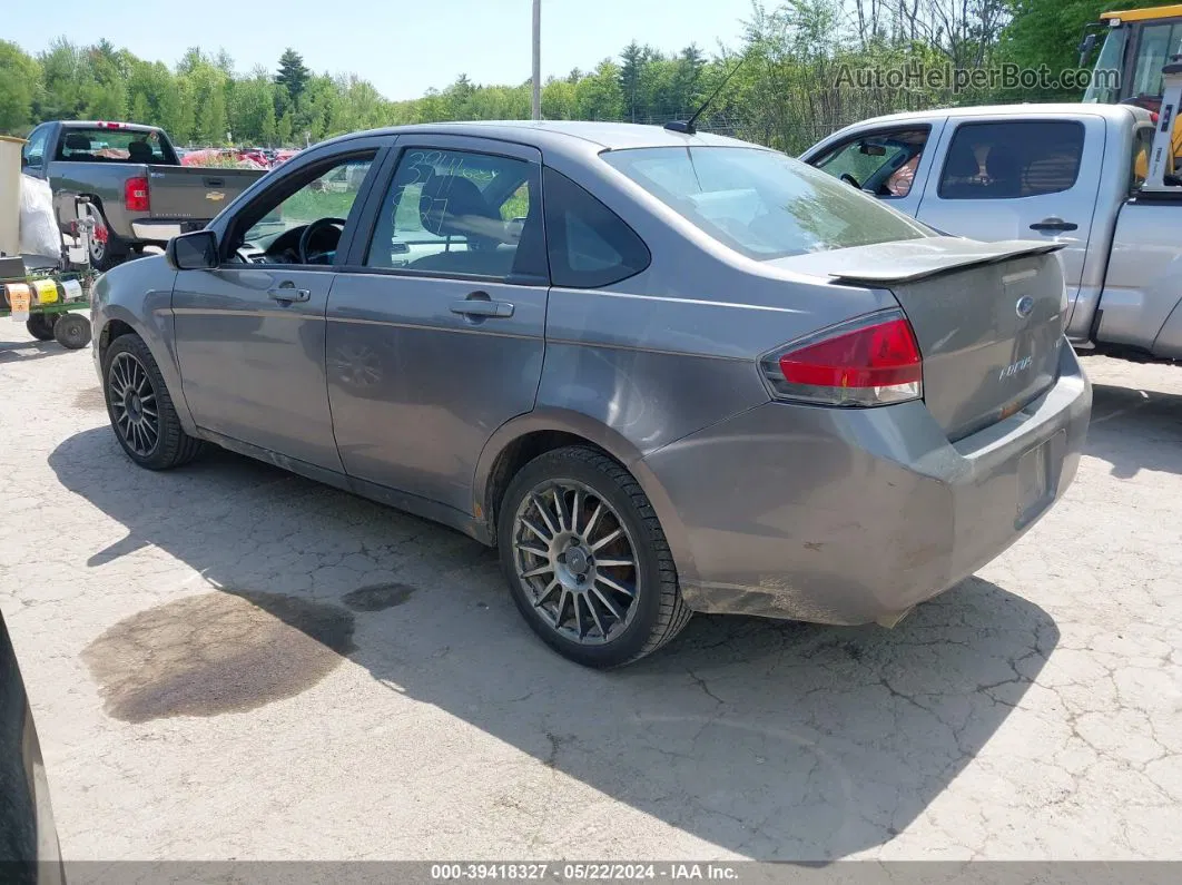 2011 Ford Focus Ses Gray vin: 1FAHP3GN2BW172408