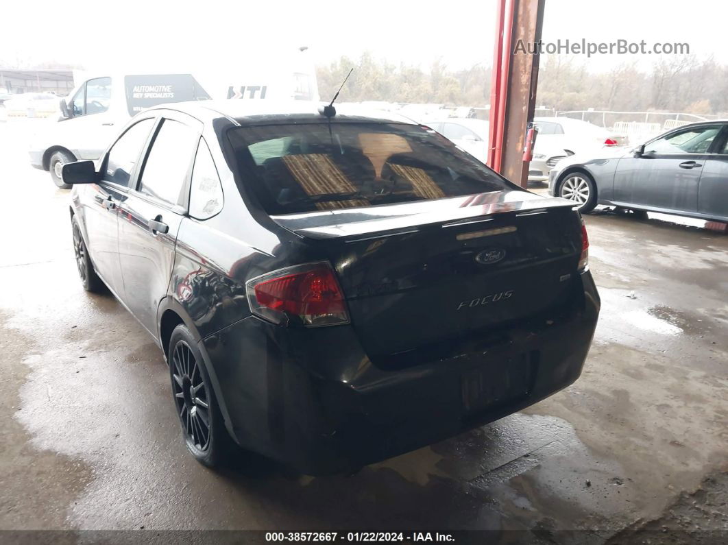 2011 Ford Focus Ses Black vin: 1FAHP3GN3BW103338