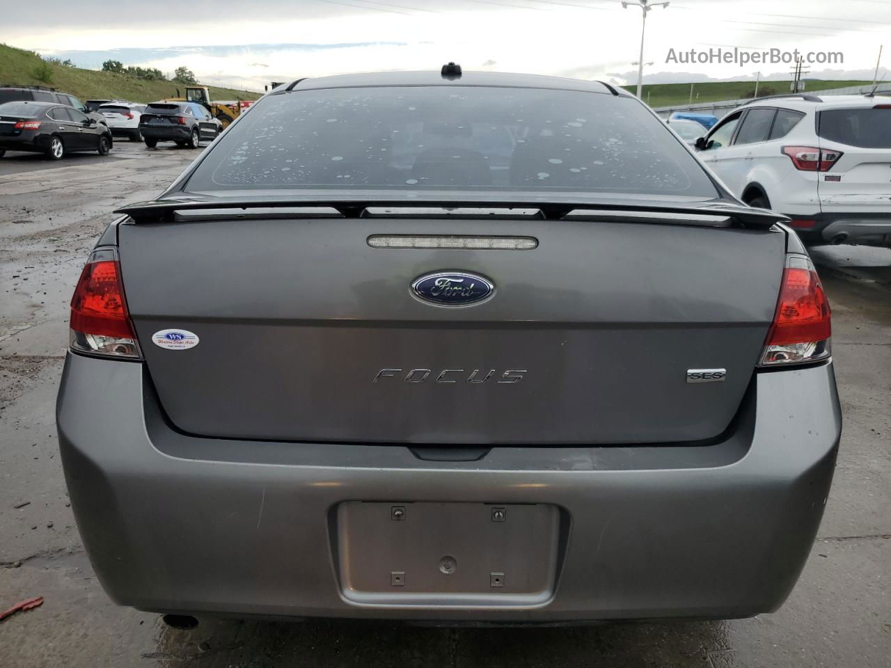 2011 Ford Focus Ses Gray vin: 1FAHP3GN3BW136307