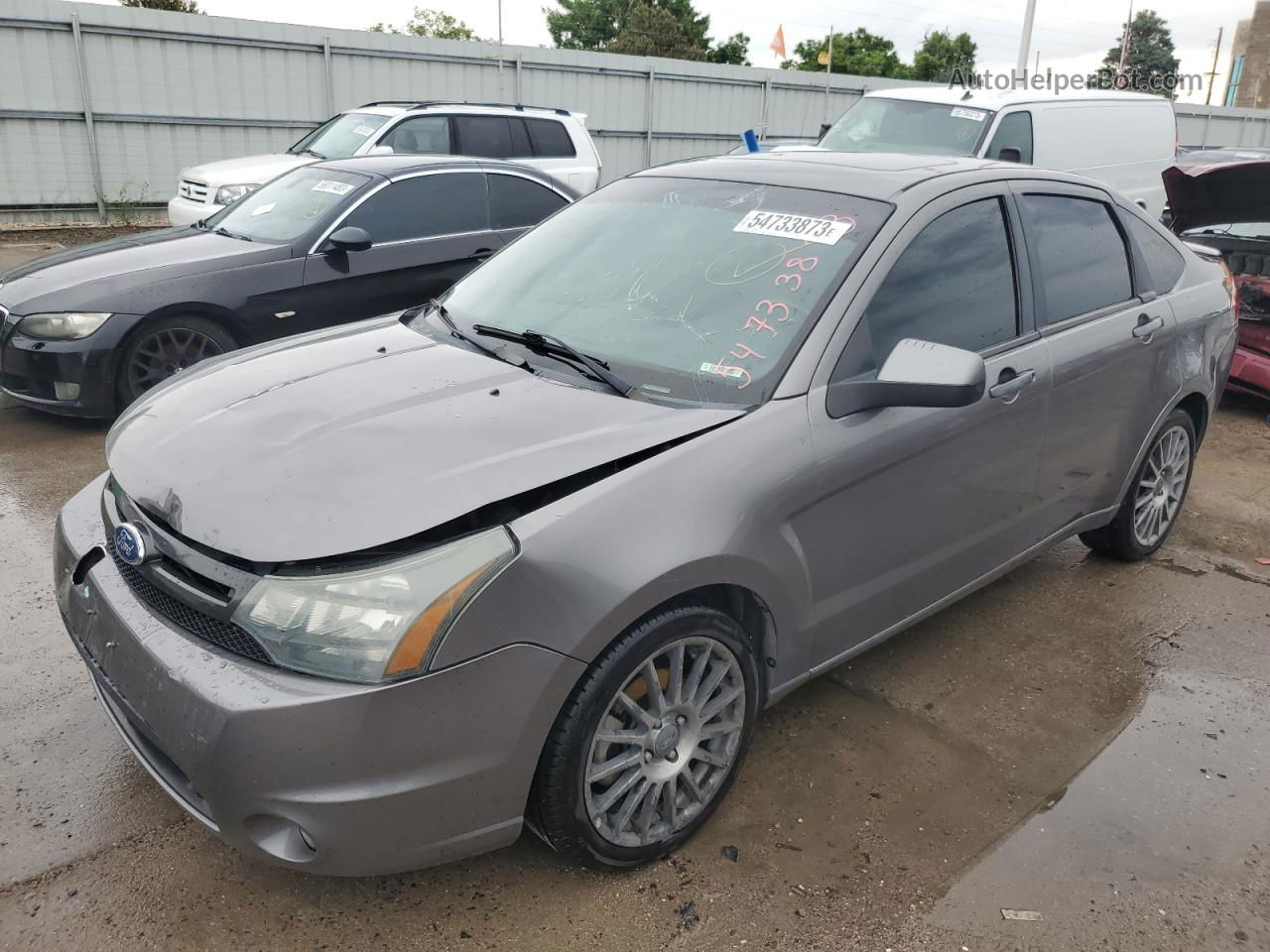 2011 Ford Focus Ses Gray vin: 1FAHP3GN3BW136307