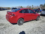 2011 Ford Focus Ses Red vin: 1FAHP3GN3BW144990