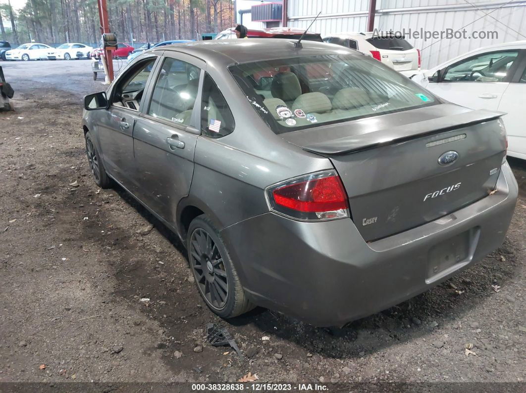 2011 Ford Focus Ses Gray vin: 1FAHP3GN3BW153687