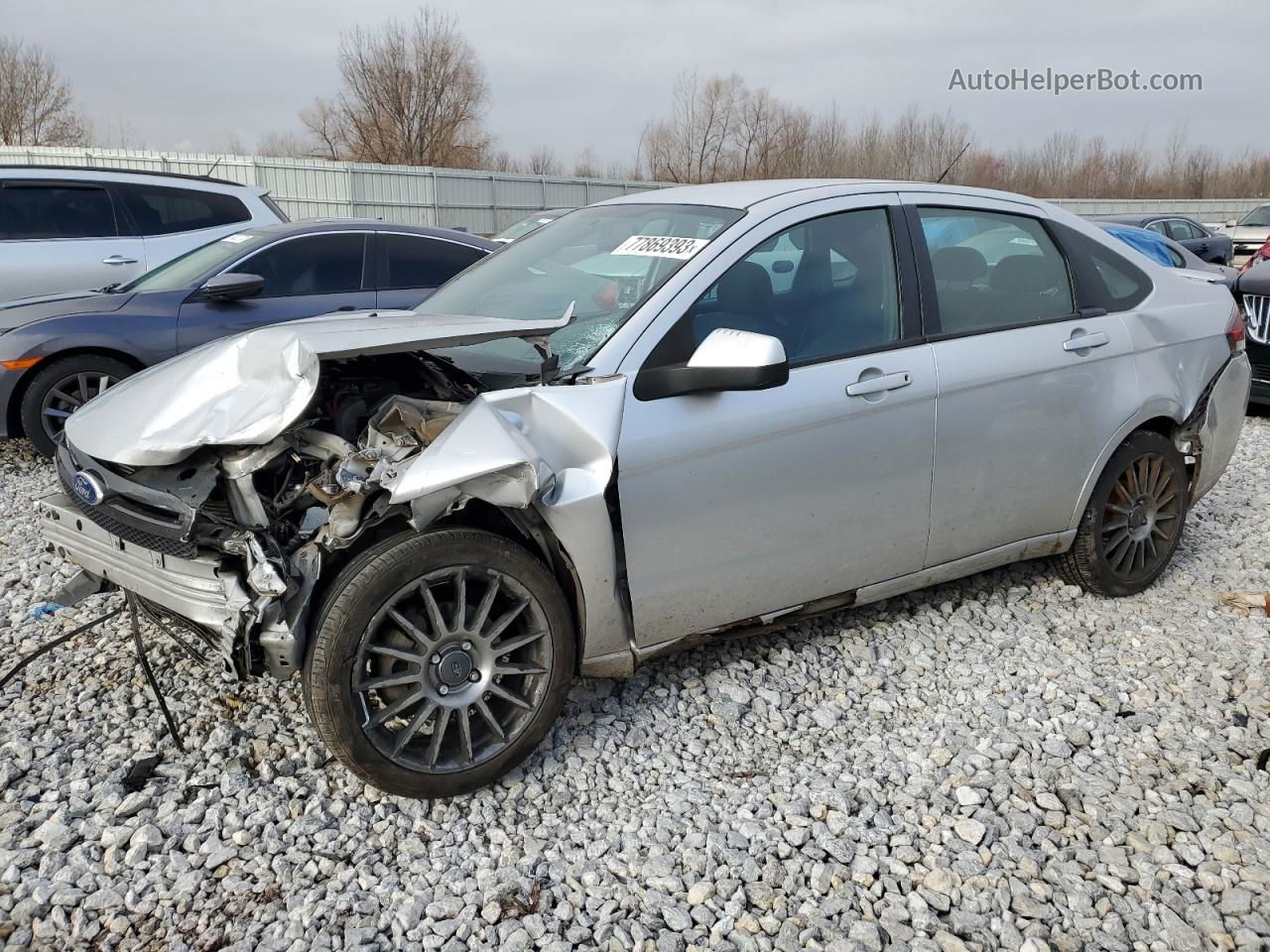 2011 Ford Focus Ses Серебряный vin: 1FAHP3GN3BW163460