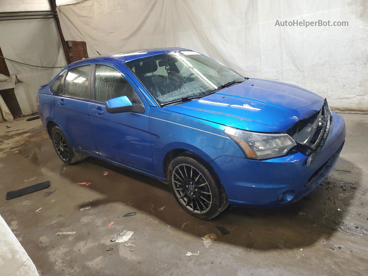 2011 Ford Focus Ses Blue vin: 1FAHP3GN4BW153147