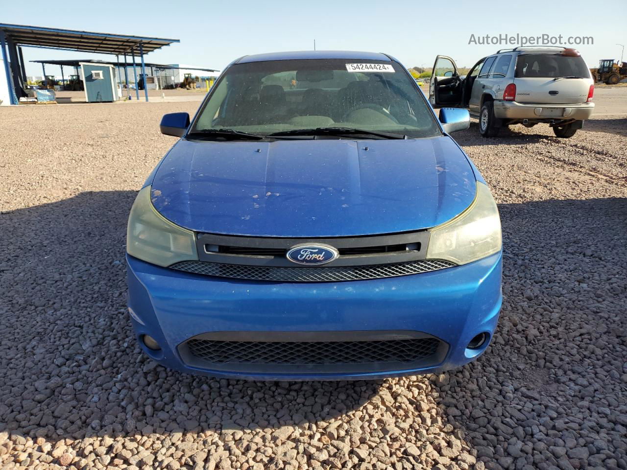 2011 Ford Focus Ses Blue vin: 1FAHP3GN5BW150418