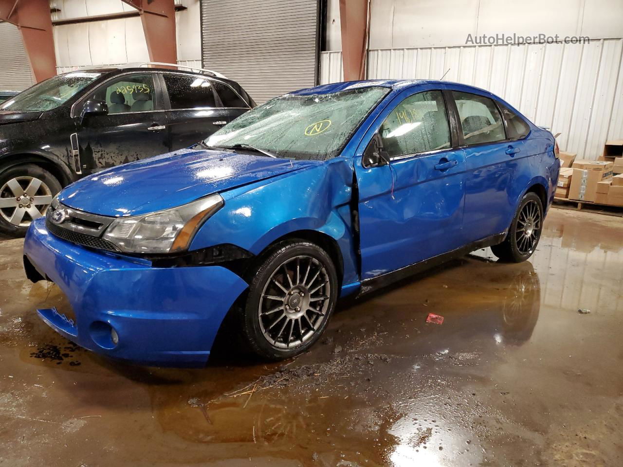 2011 Ford Focus Ses Blue vin: 1FAHP3GN5BW178168