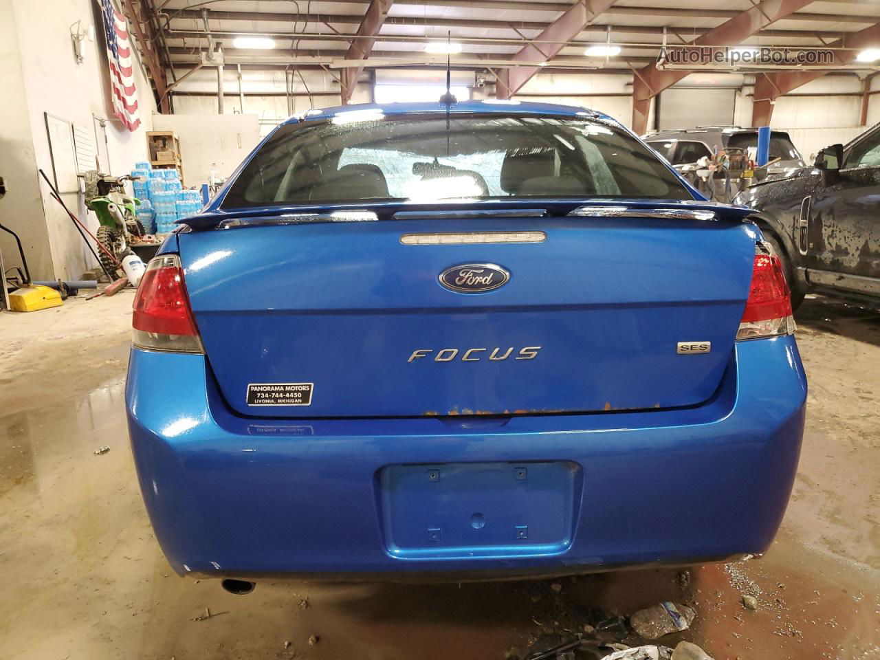 2011 Ford Focus Ses Blue vin: 1FAHP3GN5BW178168