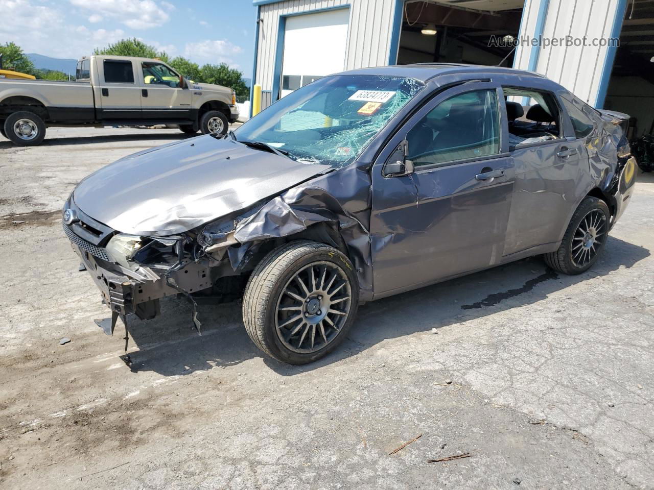 2011 Ford Focus Ses Gray vin: 1FAHP3GN6BW160584