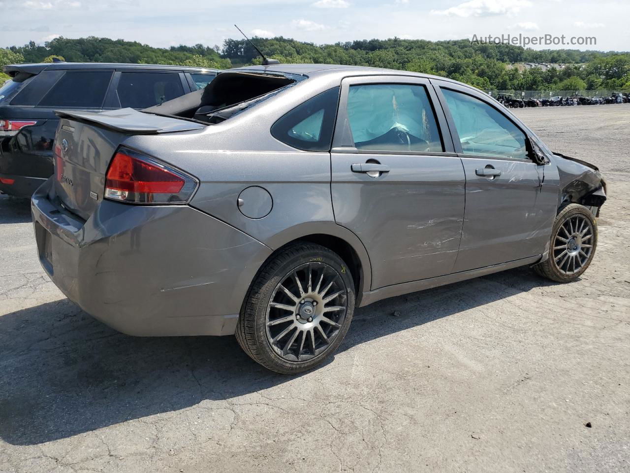 2011 Ford Focus Ses Gray vin: 1FAHP3GN6BW160584