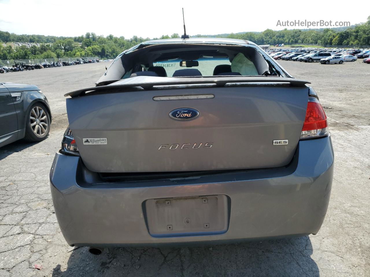 2011 Ford Focus Ses Gray vin: 1FAHP3GN6BW160584