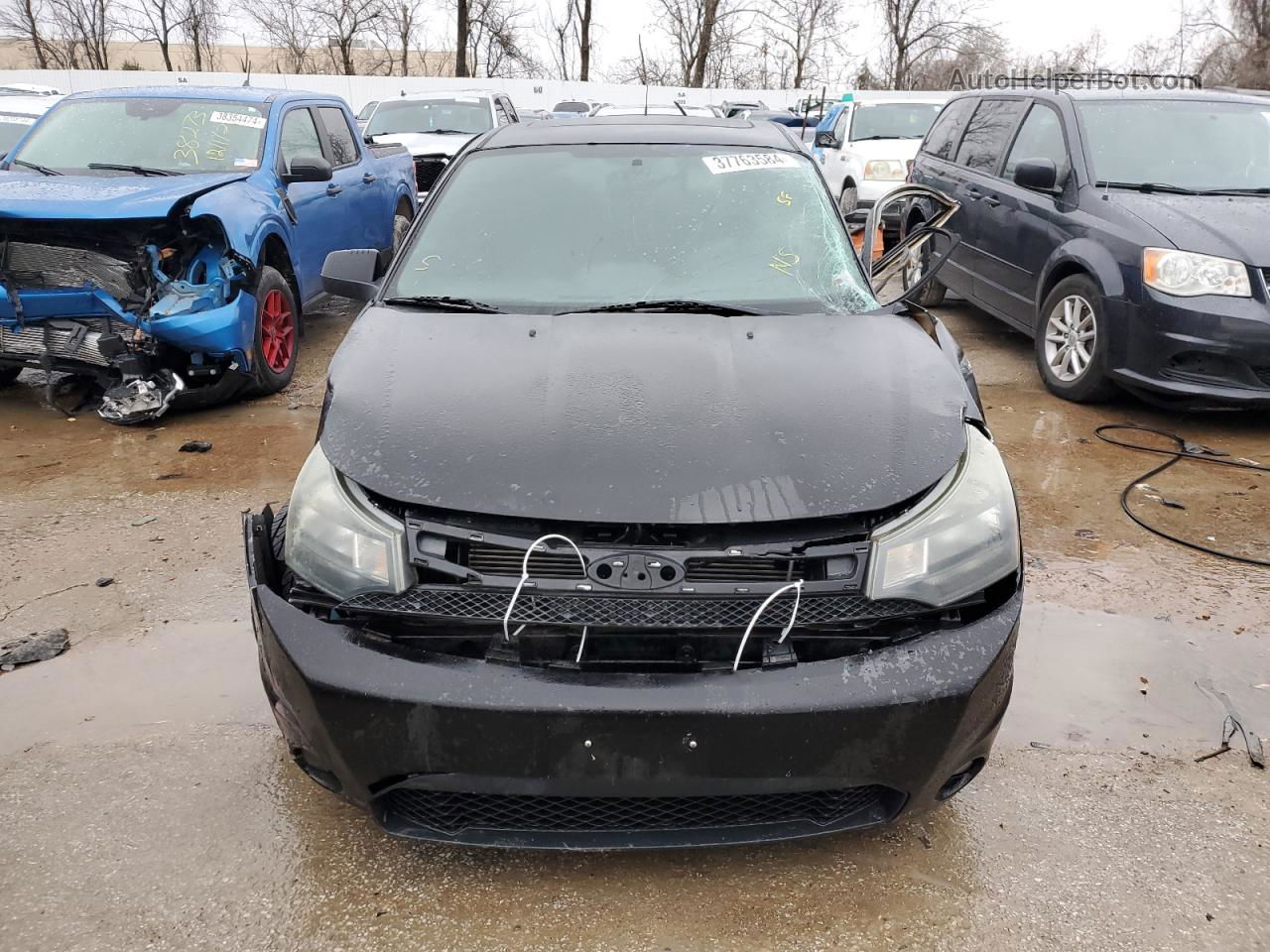 2011 Ford Focus Ses Black vin: 1FAHP3GN7BW113810