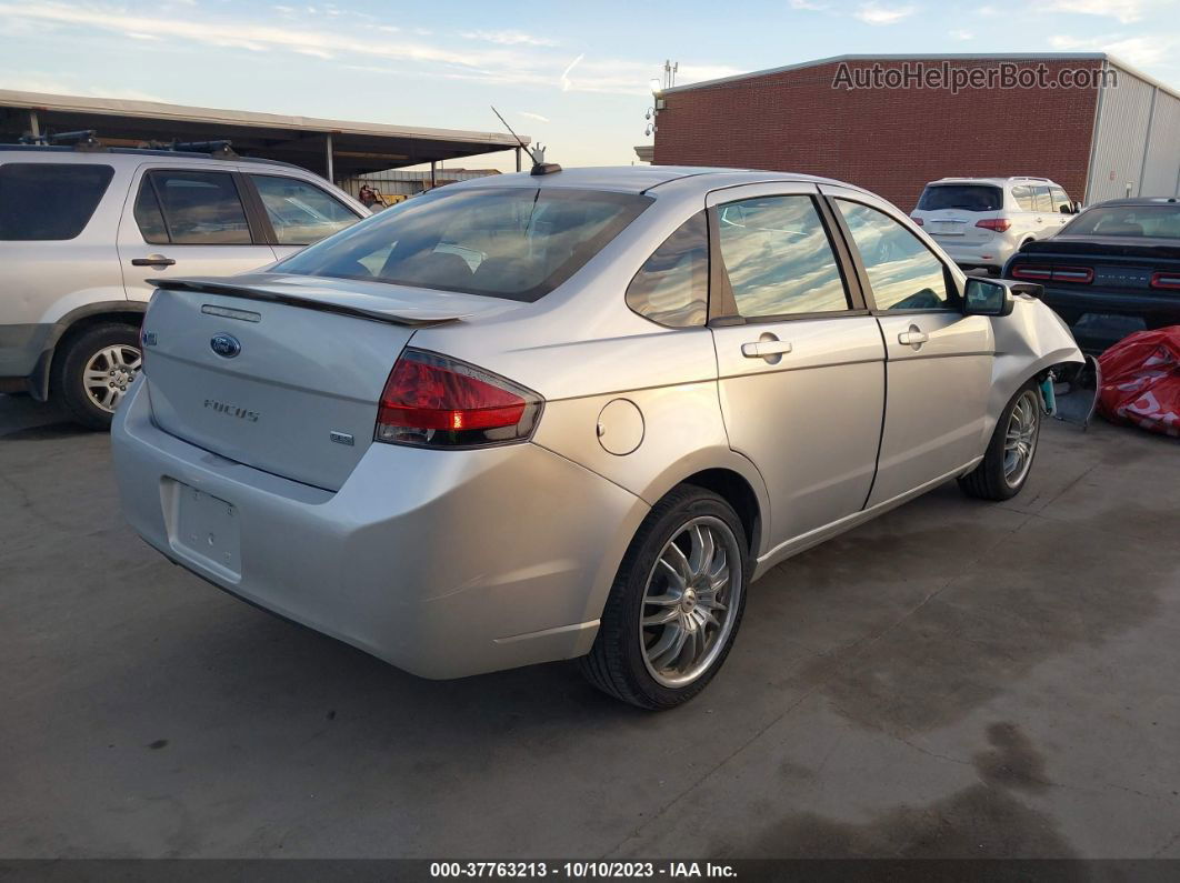 2011 Ford Focus Ses Silver vin: 1FAHP3GN8BW106428