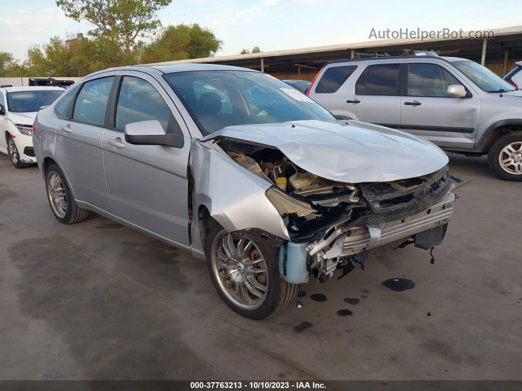 2011 Ford Focus Ses Silver vin: 1FAHP3GN8BW106428