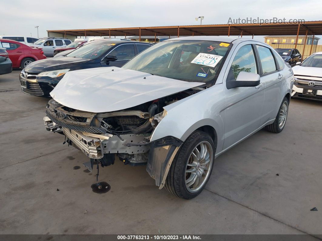 2011 Ford Focus Ses Silver vin: 1FAHP3GN8BW106428