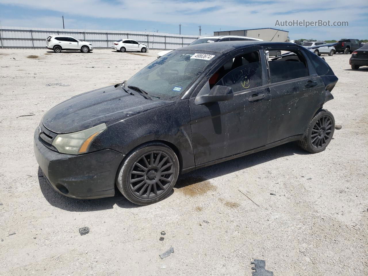 2011 Ford Focus Ses Black vin: 1FAHP3GN9BW102713