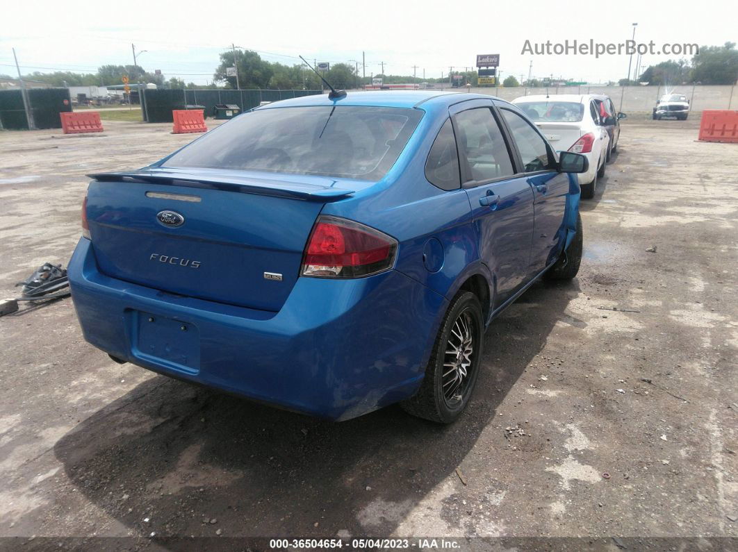 2011 Ford Focus Ses Blue vin: 1FAHP3GN9BW112478