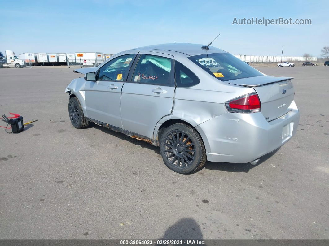 2011 Ford Focus Ses Silver vin: 1FAHP3GN9BW136134