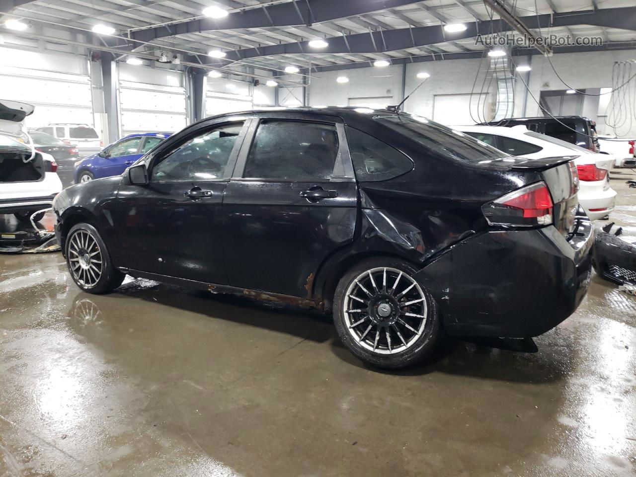 2011 Ford Focus Ses Black vin: 1FAHP3GN9BW190436