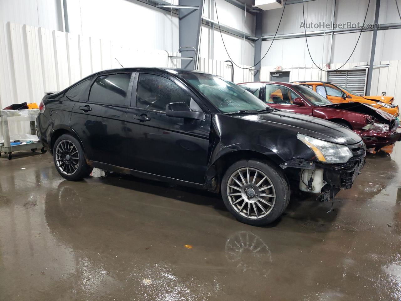 2011 Ford Focus Ses Black vin: 1FAHP3GN9BW190436