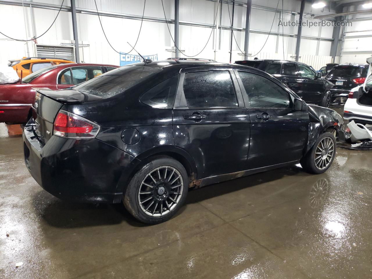 2011 Ford Focus Ses Black vin: 1FAHP3GN9BW190436