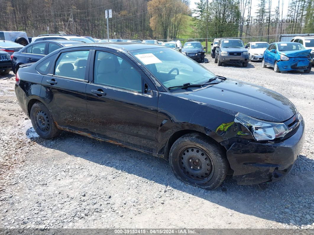 2011 Ford Focus Ses Black vin: 1FAHP3GNXBW161852