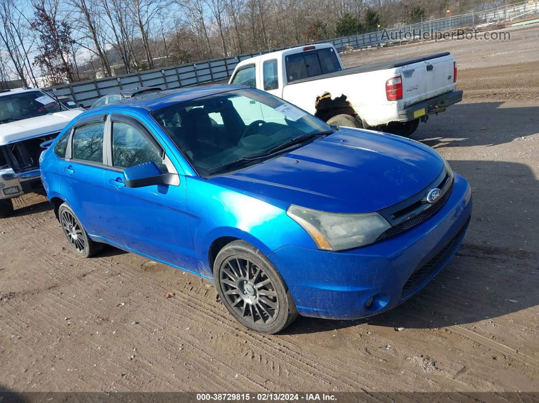 2011 Ford Focus Ses Blue vin: 1FAHP3GNXBW174231