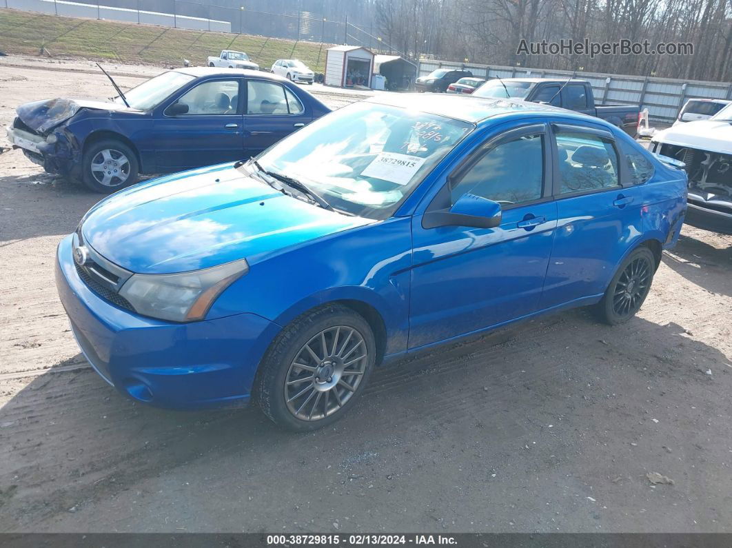 2011 Ford Focus Ses Blue vin: 1FAHP3GNXBW174231