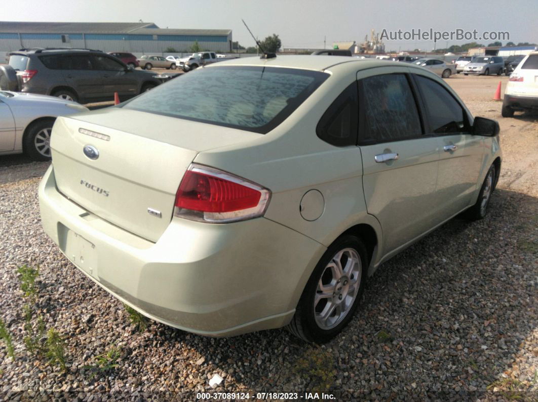 2011 Ford Focus Sel Green vin: 1FAHP3HN0BW123898