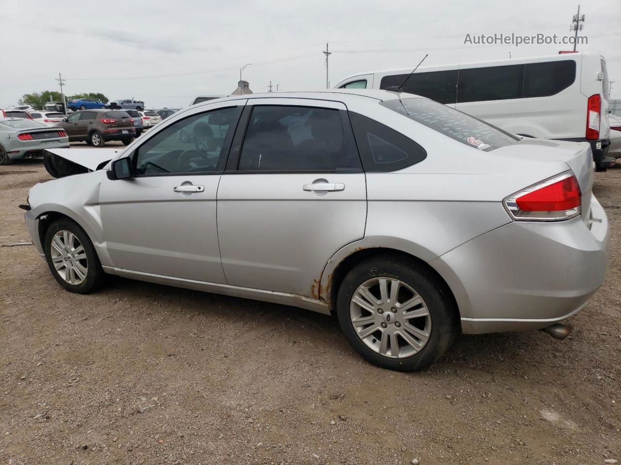 2011 Ford Focus Sel Silver vin: 1FAHP3HN0BW135212