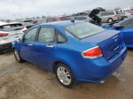 2011 Ford Focus Sel Blue vin: 1FAHP3HN0BW143875