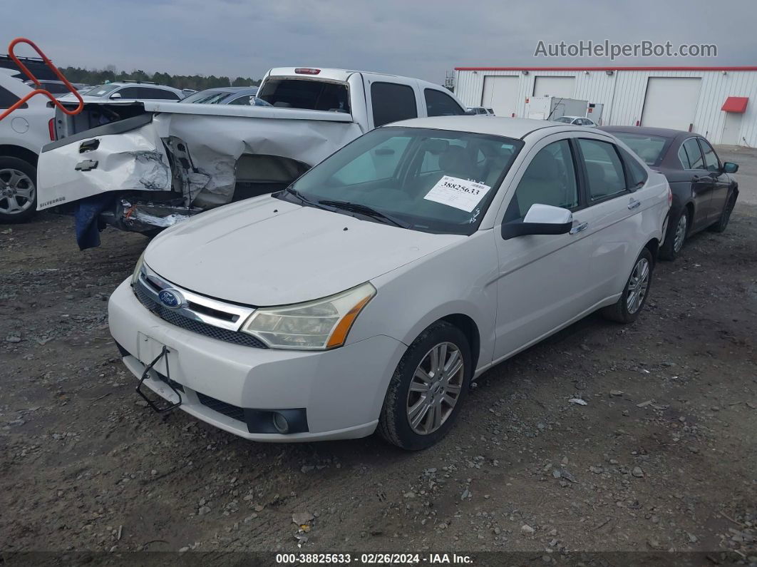 2011 Ford Focus Sel White vin: 1FAHP3HN1BW141004