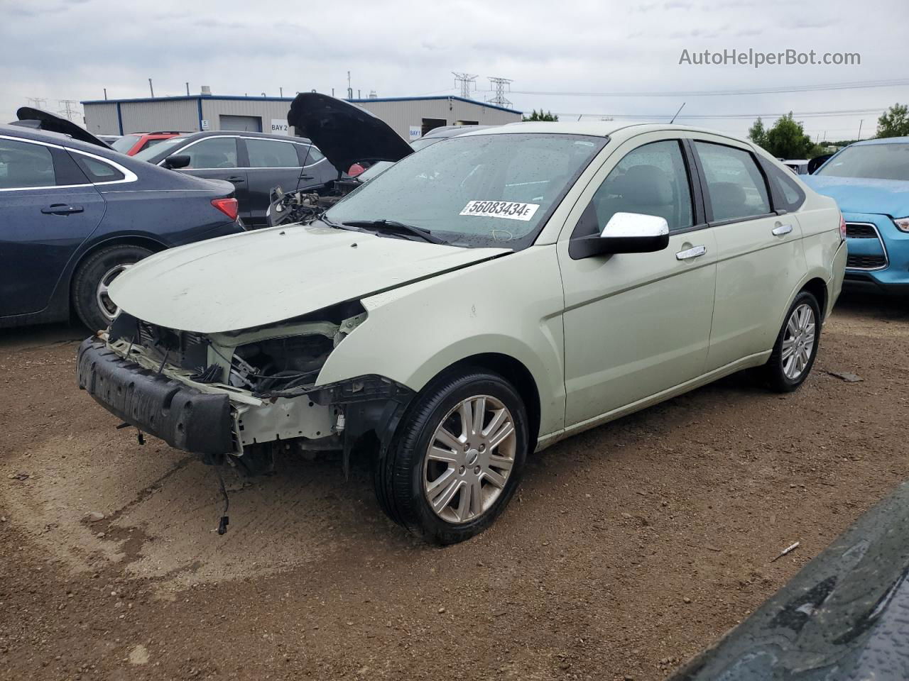 2011 Ford Focus Sel Green vin: 1FAHP3HN1BW147174