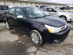 2011 Ford Focus Sel Black vin: 1FAHP3HN2BW134014