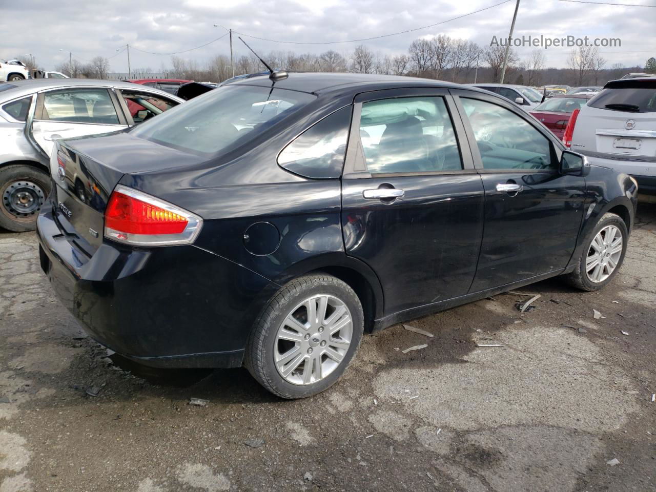 2011 Ford Focus Sel Black vin: 1FAHP3HN2BW134014