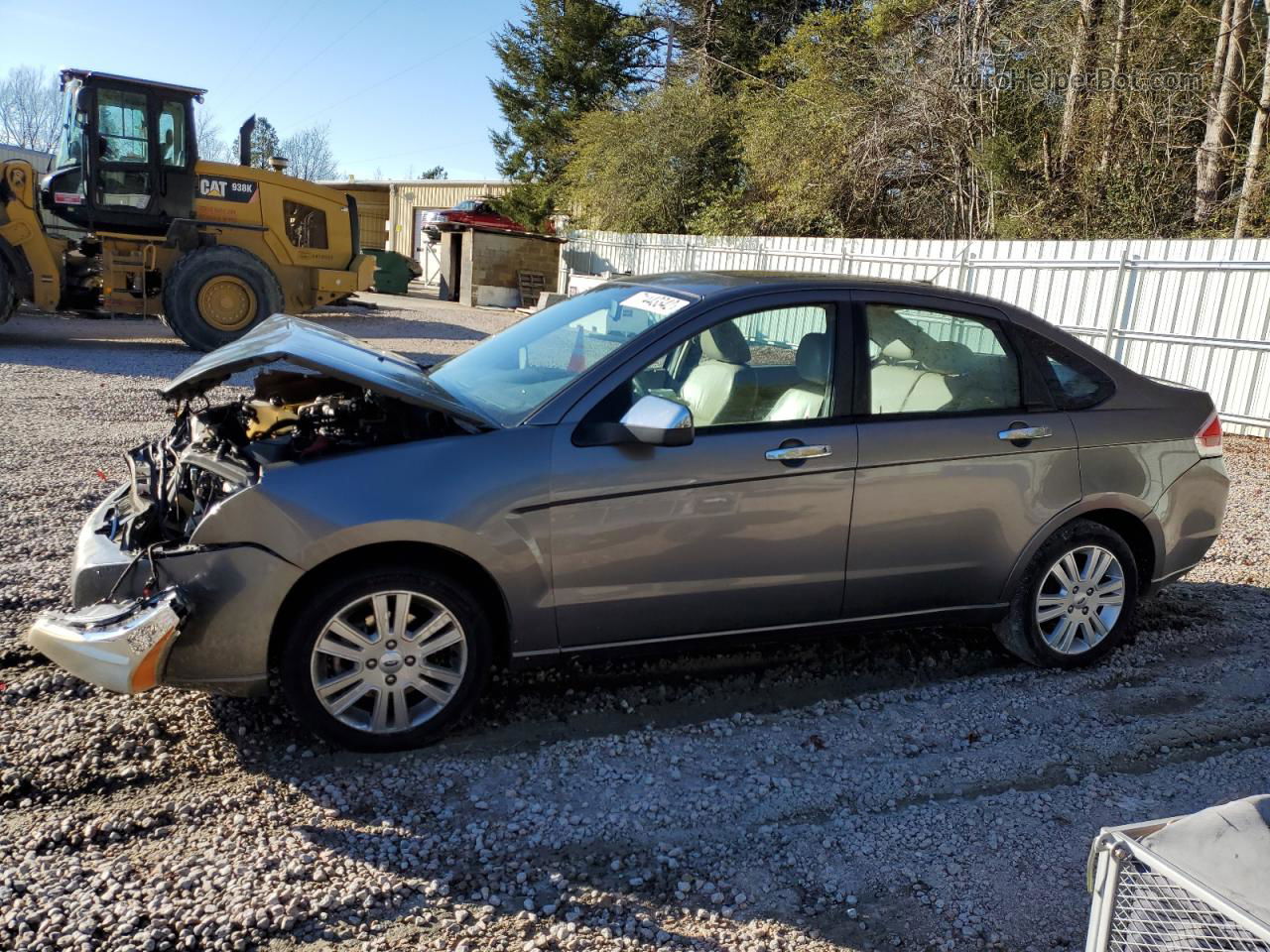 2011 Ford Focus Sel Gray vin: 1FAHP3HN3BW169077