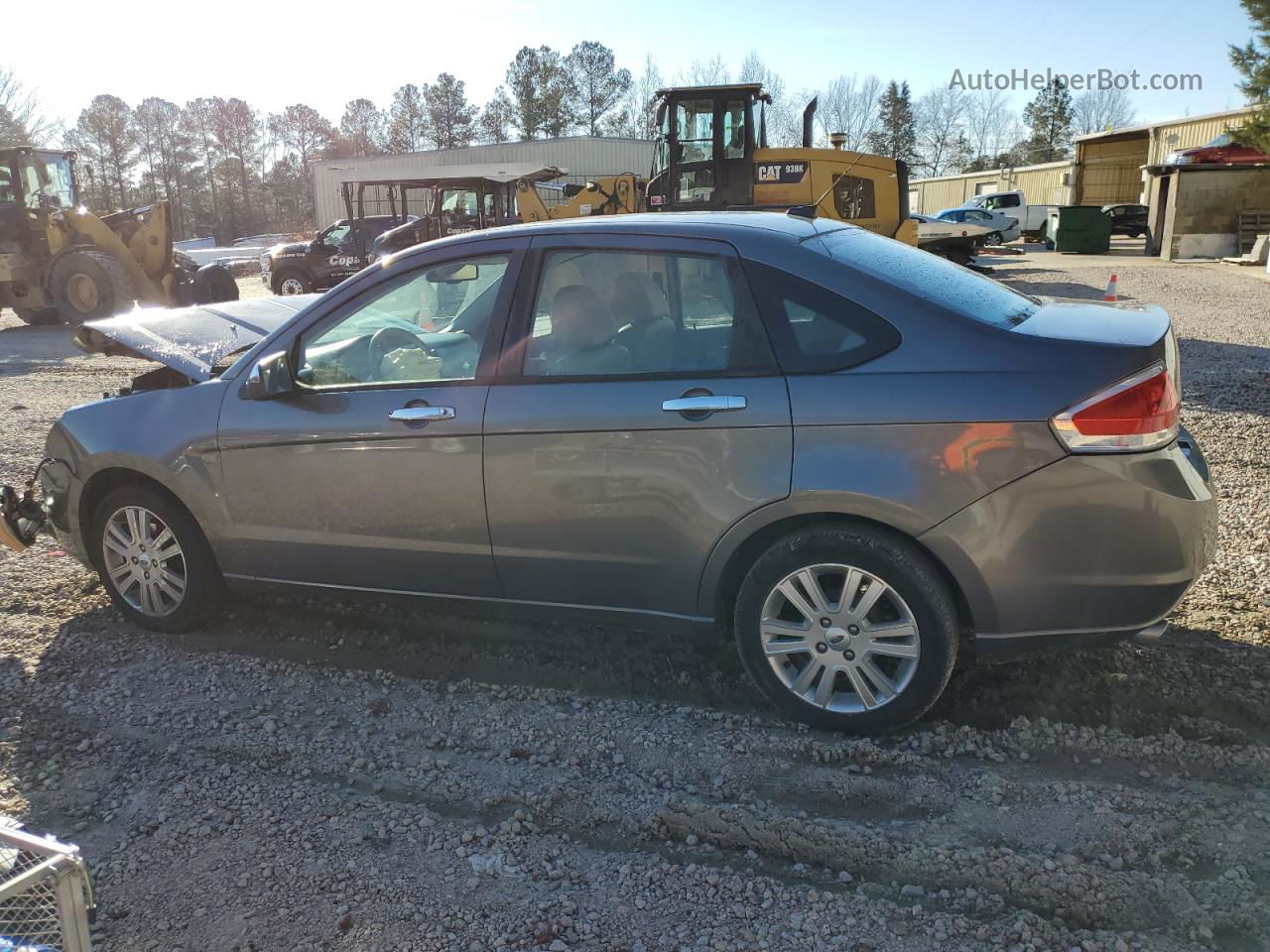 2011 Ford Focus Sel Gray vin: 1FAHP3HN3BW169077