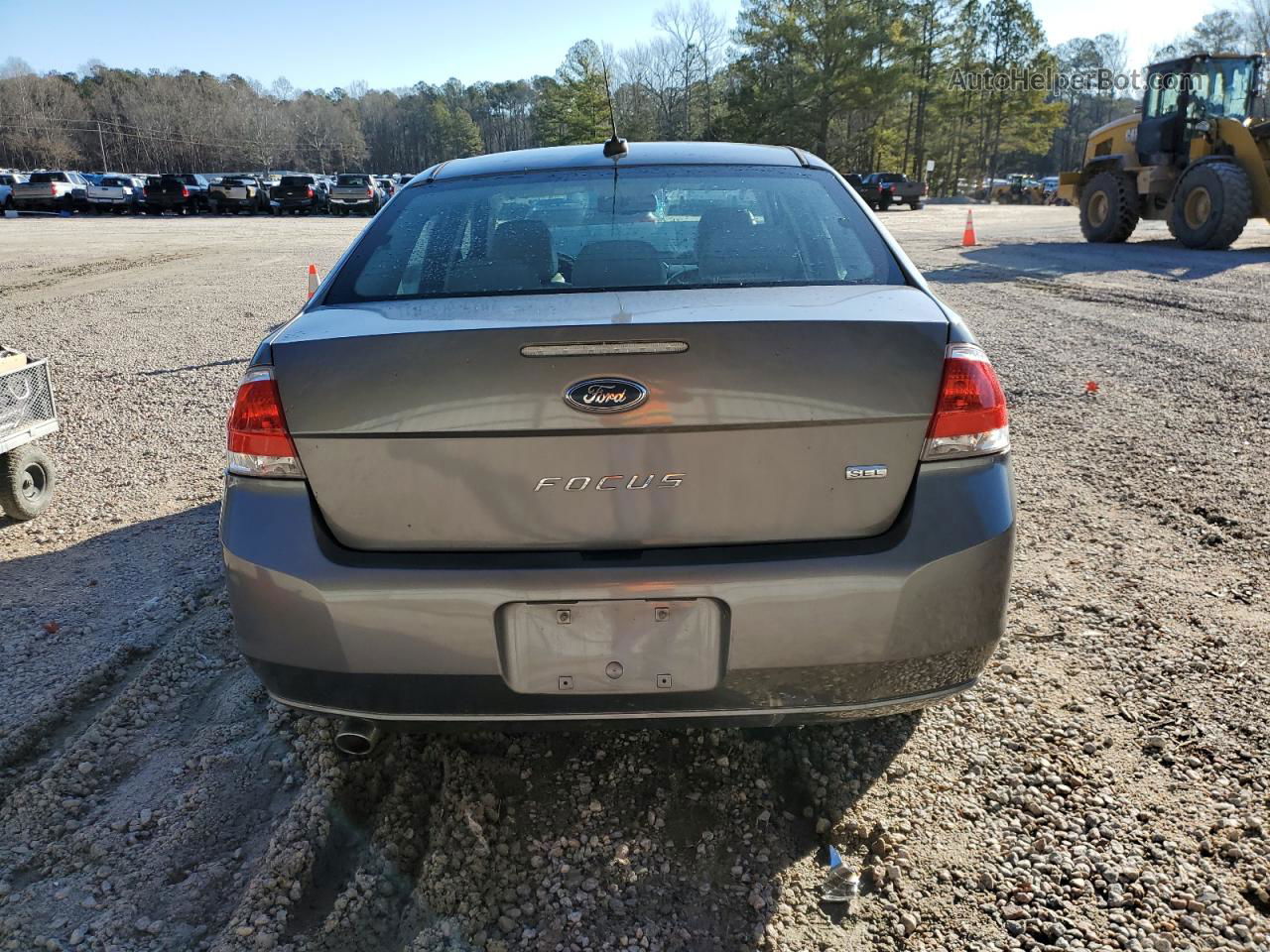 2011 Ford Focus Sel Gray vin: 1FAHP3HN3BW169077