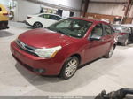 2011 Ford Focus Sel Red vin: 1FAHP3HN3BW183495