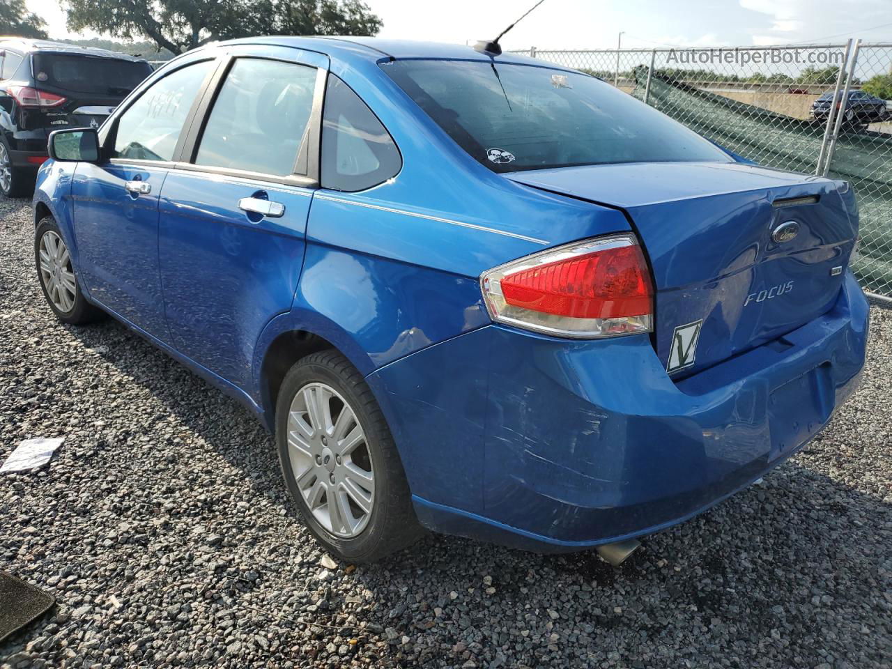 2011 Ford Focus Sel Blue vin: 1FAHP3HN5BW188911