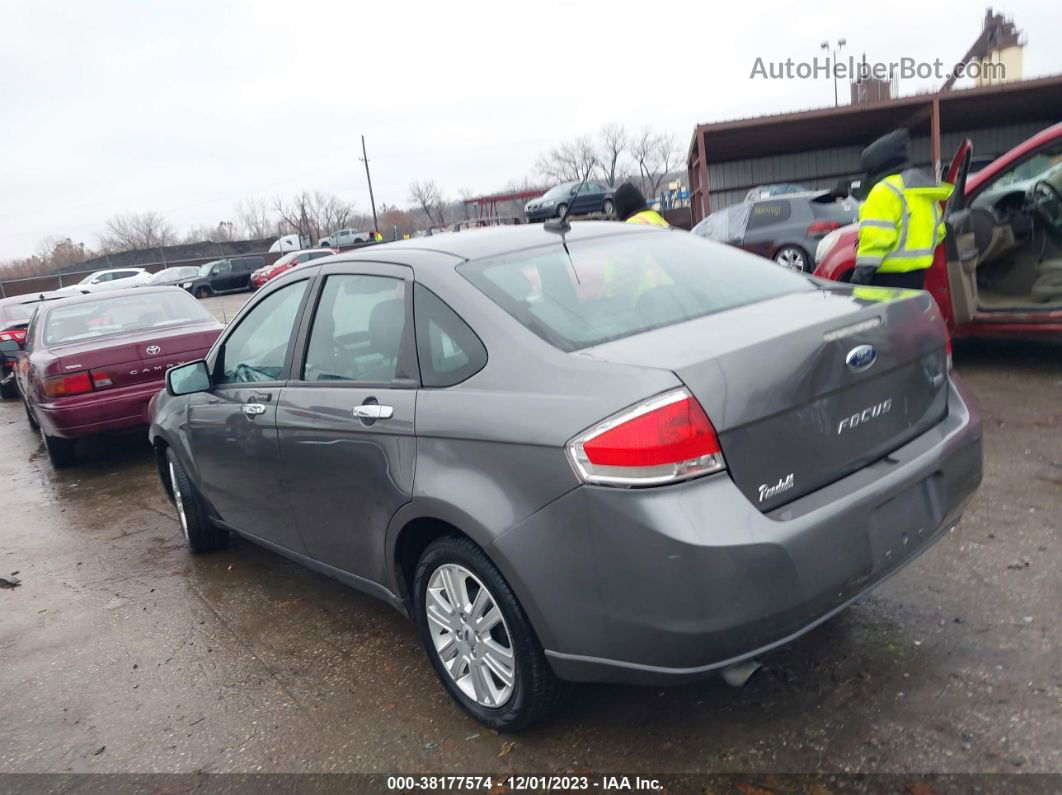 2011 Ford Focus Sel Gray vin: 1FAHP3HN5BW193543