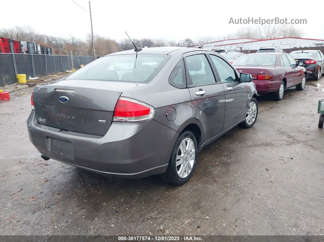 2011 Ford Focus Sel Gray vin: 1FAHP3HN5BW193543