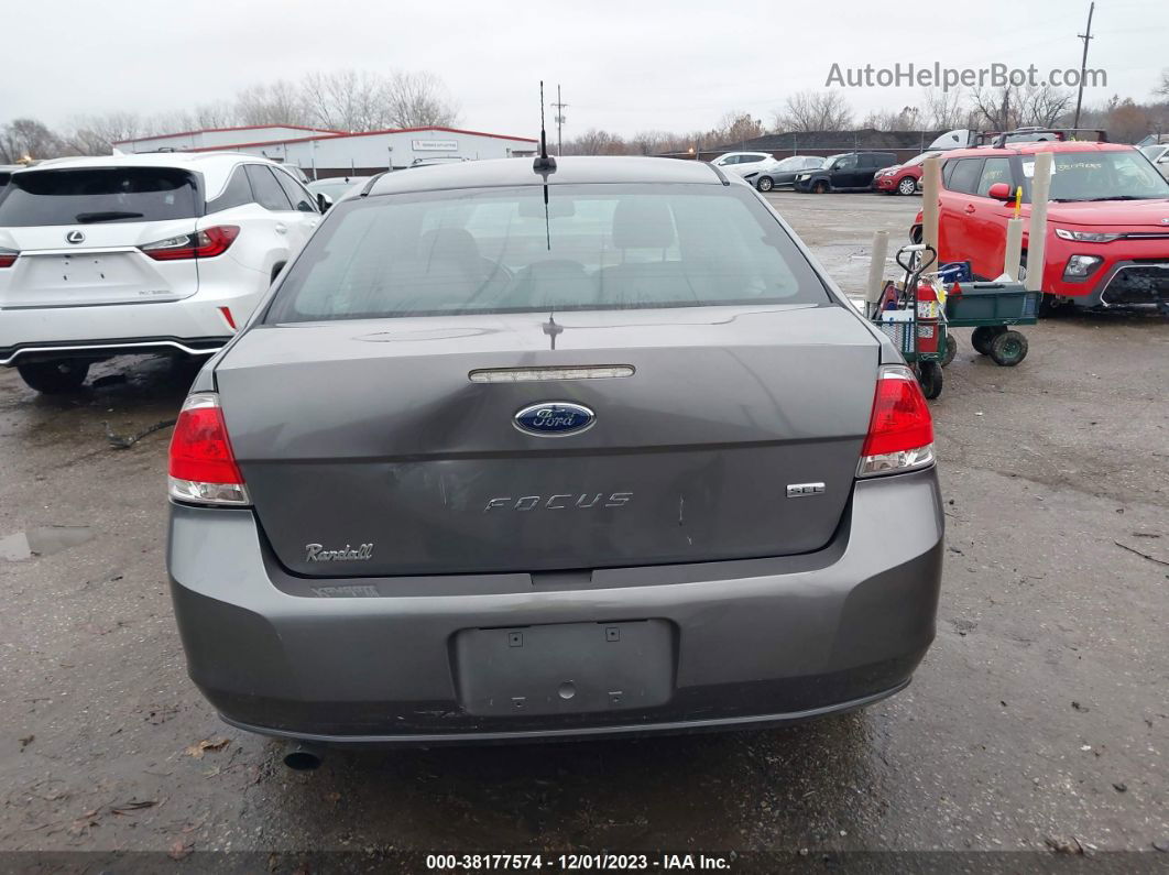 2011 Ford Focus Sel Gray vin: 1FAHP3HN5BW193543