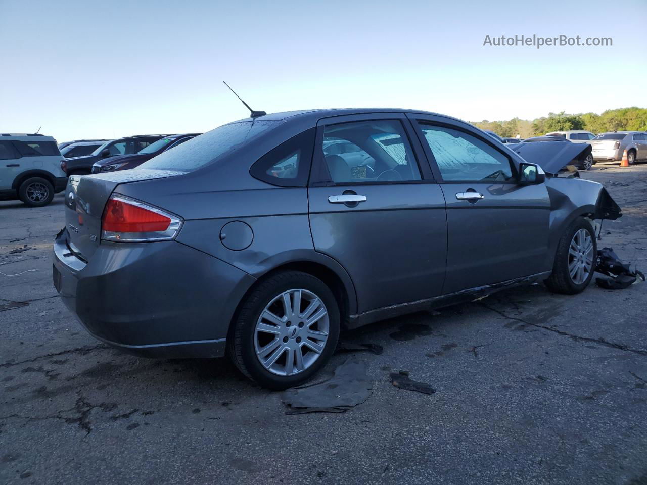 2011 Ford Focus Sel Gray vin: 1FAHP3HN5BW198614