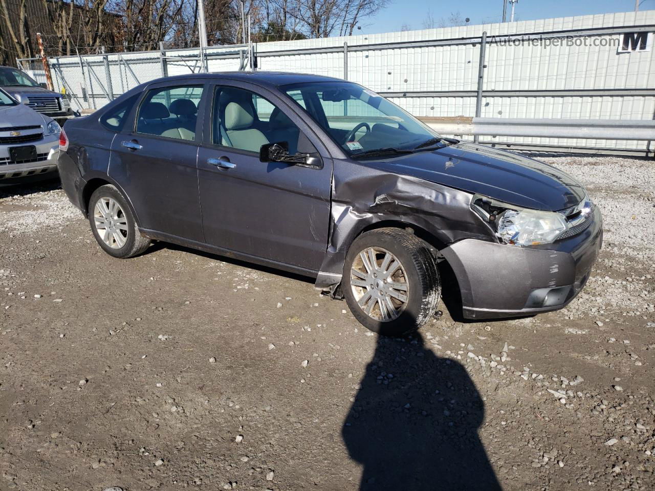 2011 Ford Focus Sel Charcoal vin: 1FAHP3HN6BW128460