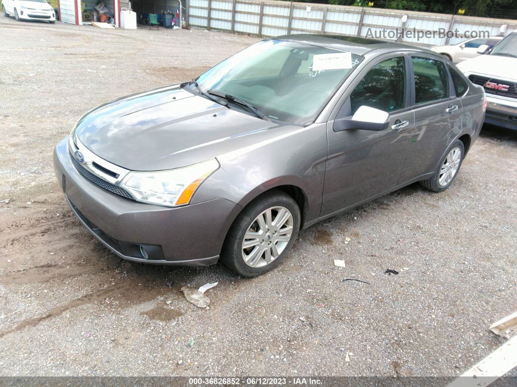 2011 Ford Focus Sel Gray vin: 1FAHP3HN6BW140589