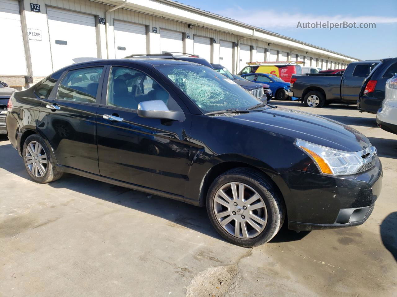 2011 Ford Focus Sel Black vin: 1FAHP3HN6BW146005