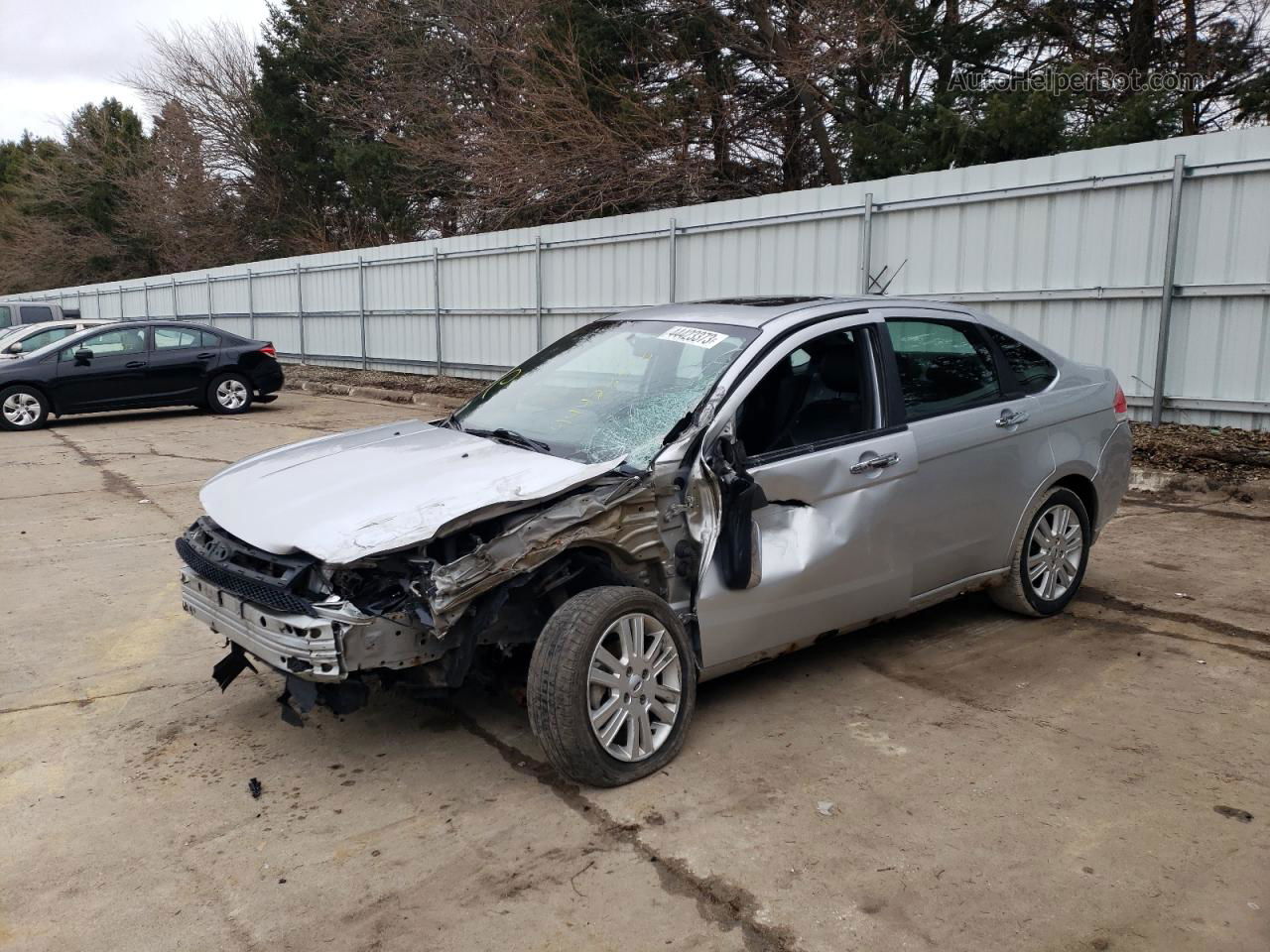 2011 Ford Focus Sel Silver vin: 1FAHP3HN6BW186391