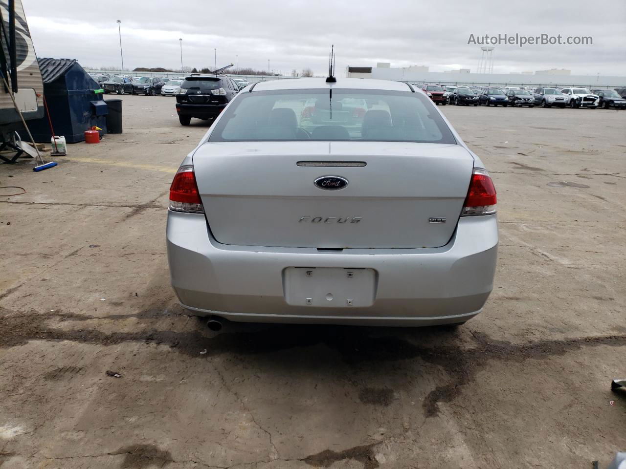 2011 Ford Focus Sel Silver vin: 1FAHP3HN6BW186391